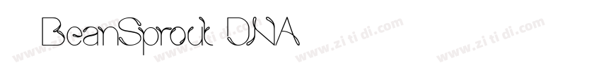1 BeanSprout DNA字体转换